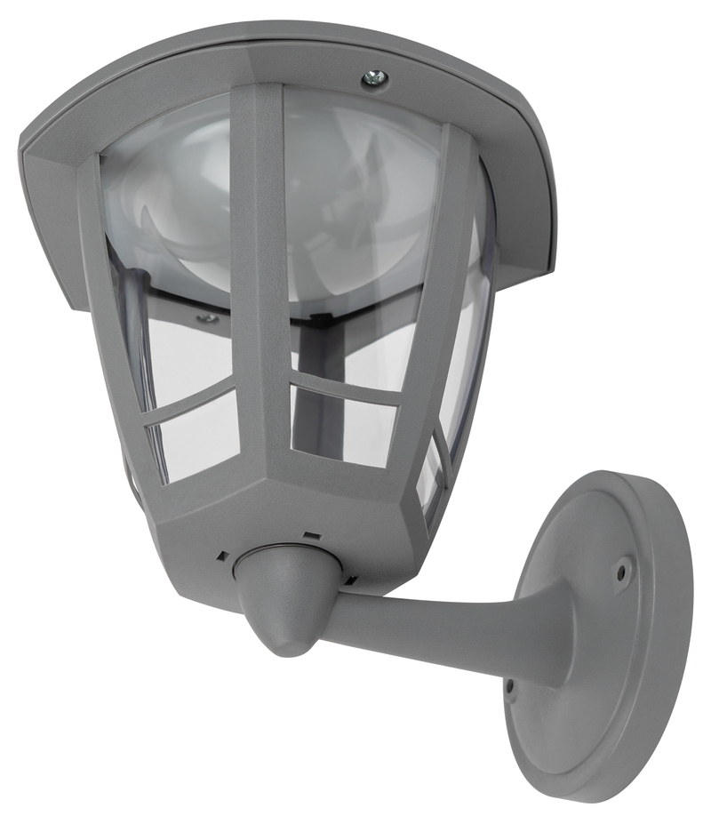 Уличный настенный светильник Эра ДБУ 07-8-005 У1 «Дели 1» серый Б0057513
