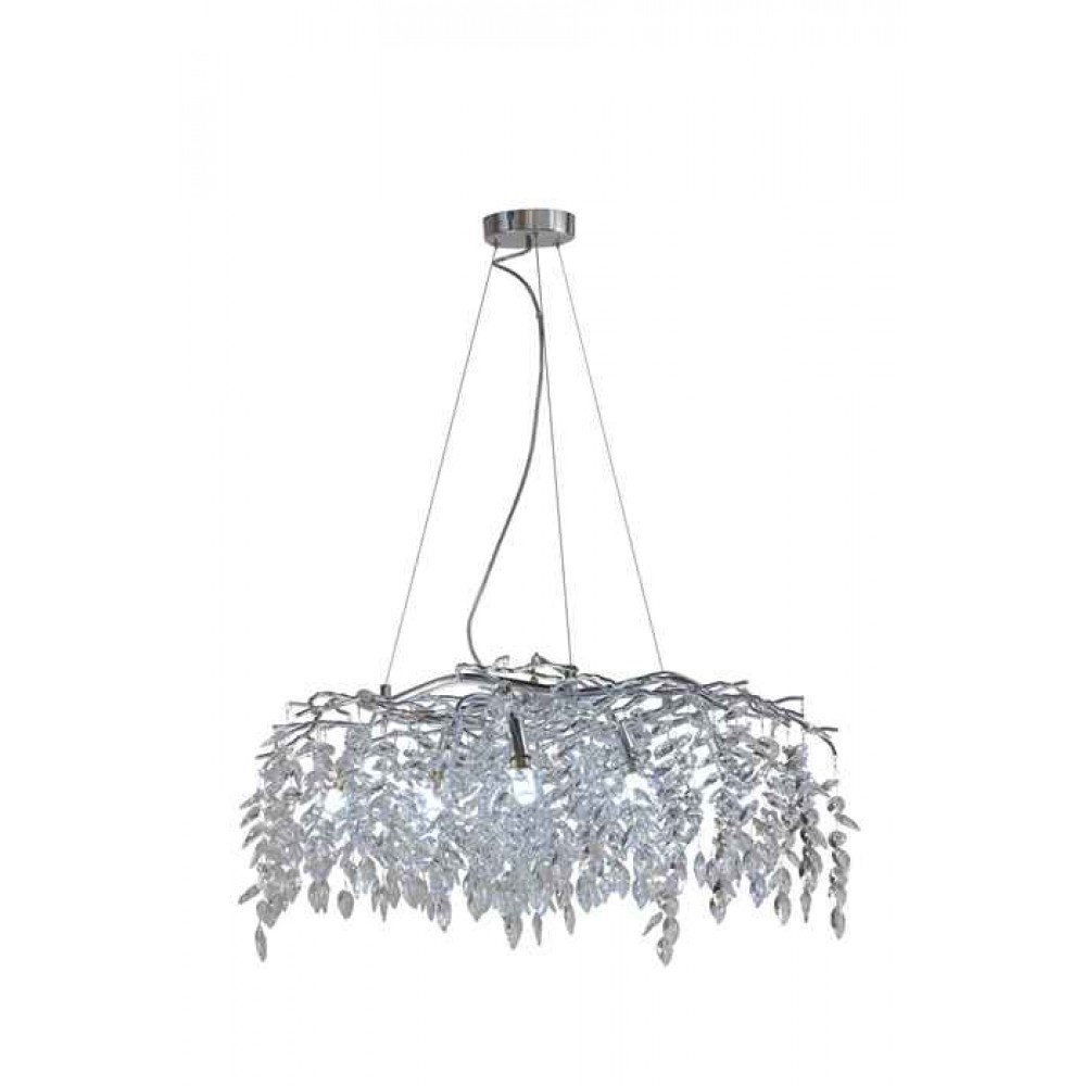 Подвесная люстра AM Group LEAF FALL D1200 CHROME