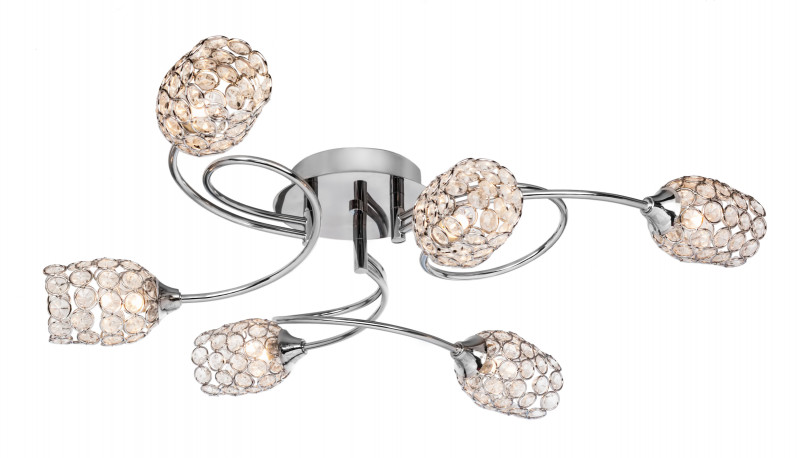 Потолочная люстра Silver Light CARMEN 218.54.6