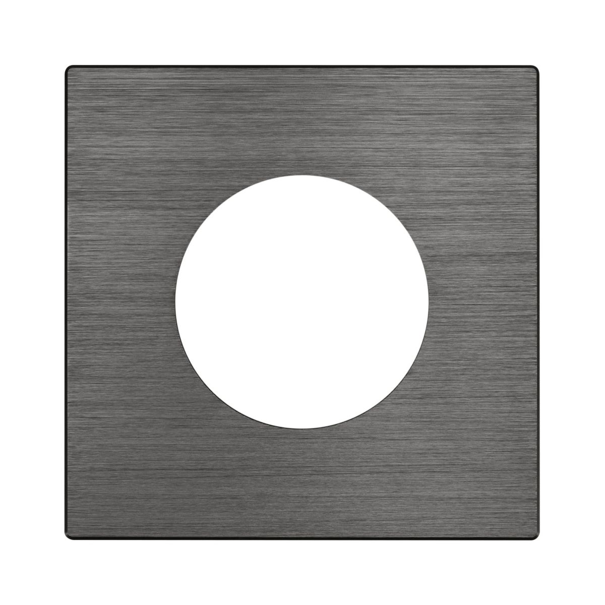 Рамка 1-местная алюминиевая Arlight FRM-PRESTO-ALR-1-GR 043877