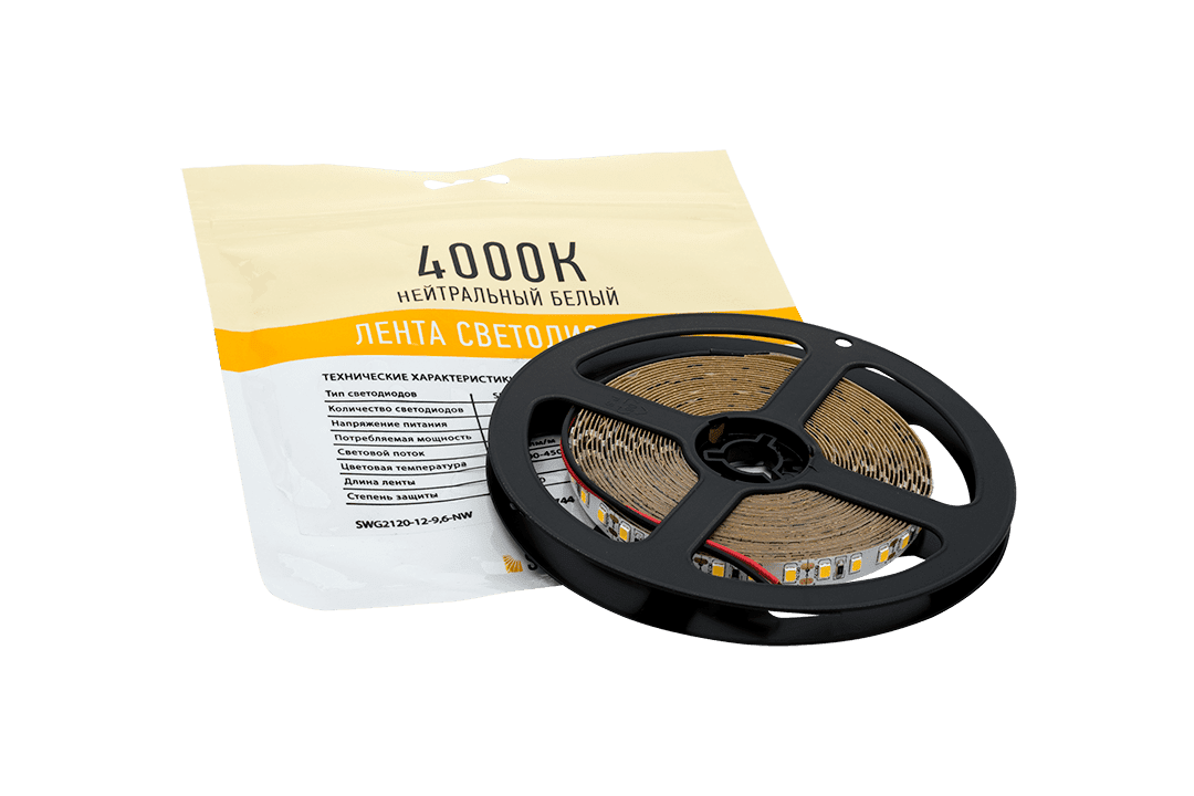 Светодиодная лента SWG SWG2120-12-9.6-NW 002744