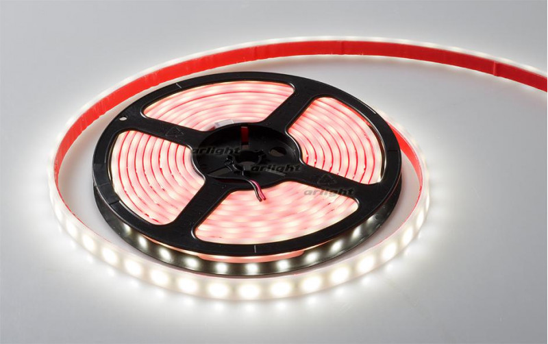 Светодиодная лента Arlight RTW 2-5000PW 24V White6000 2x (5060, 300 LED, LUX) 016170