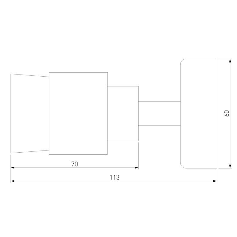 Спот Eurosvet Plat 20125/1 LED черный