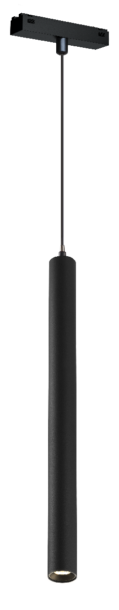 Трековый магнитный светильник iLedex Vision 4825-043-H400-10W-24DG-4000K-BK