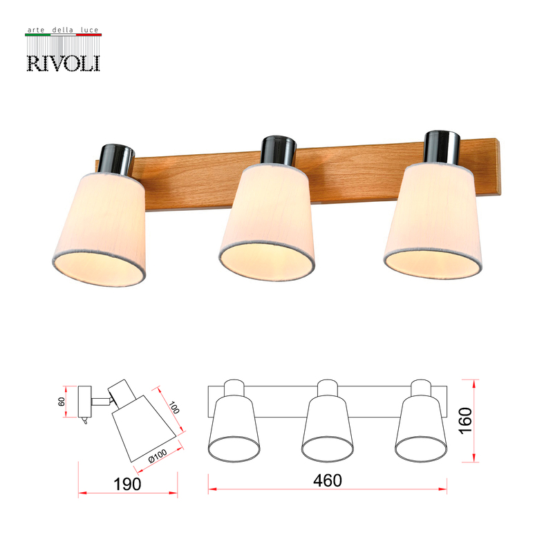 Спот Rivoli Lachrimae 7063-703 Б0055007