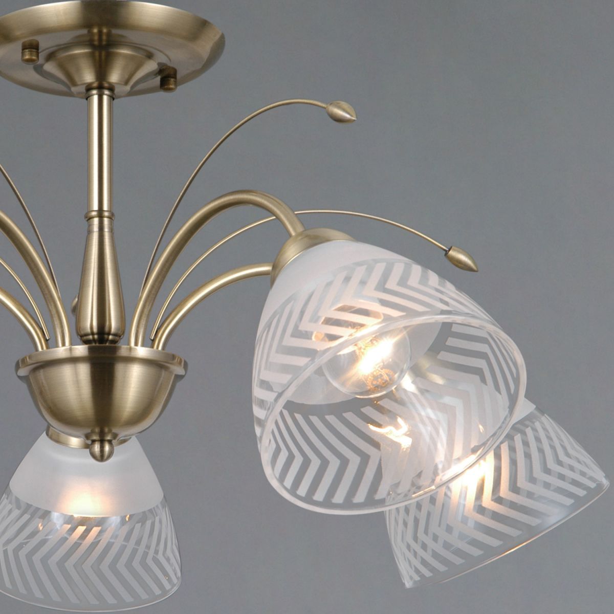 Люстра на штанге Illumico IL0594-5CSQ-25 AB AREZZO