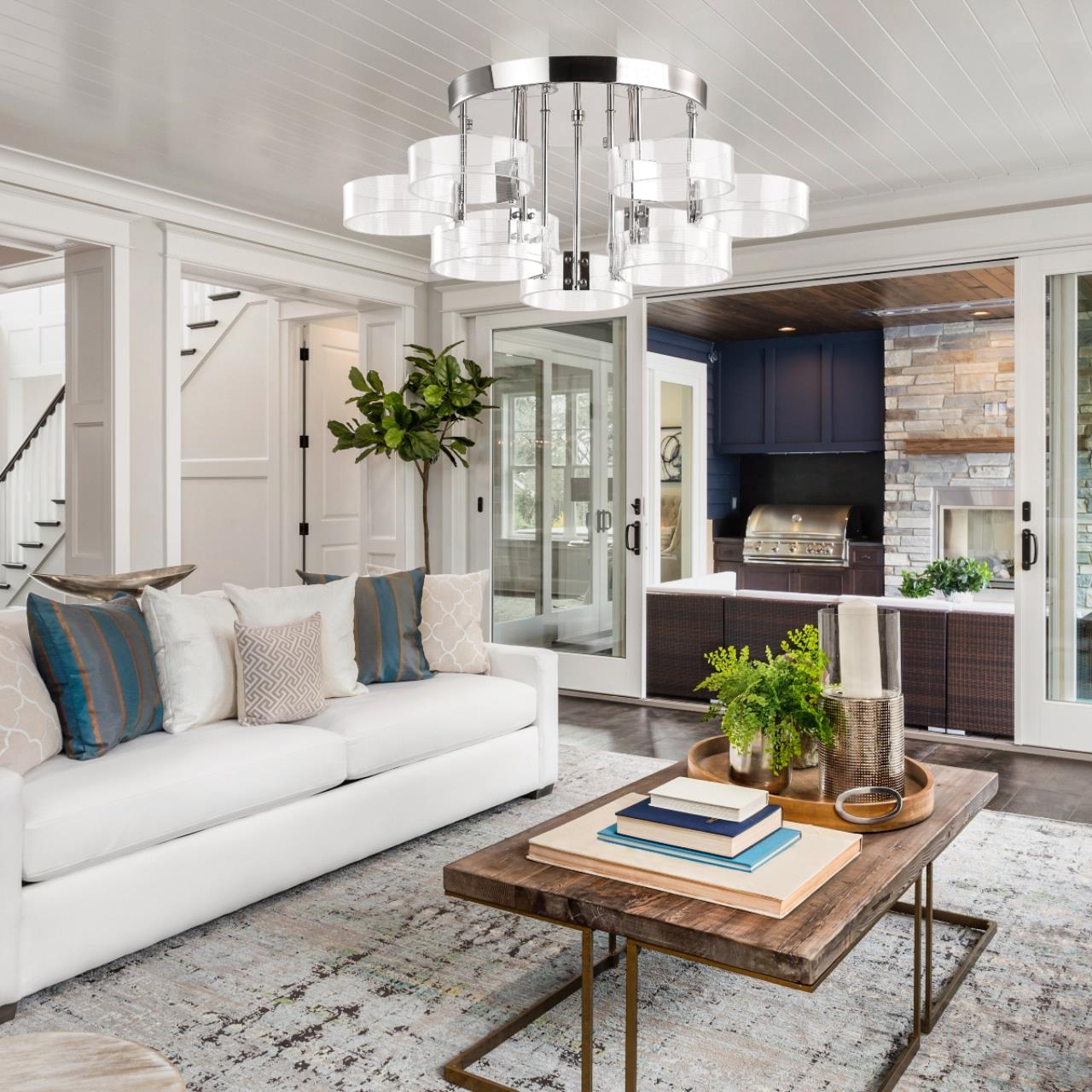 Потолочная люстра LUMION HUDSON 4496/72CL