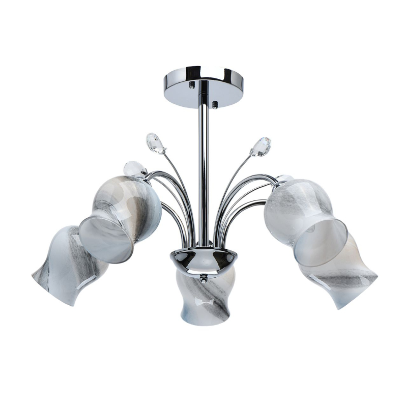 Люстра на штанге De Markt City Блеск 315014605