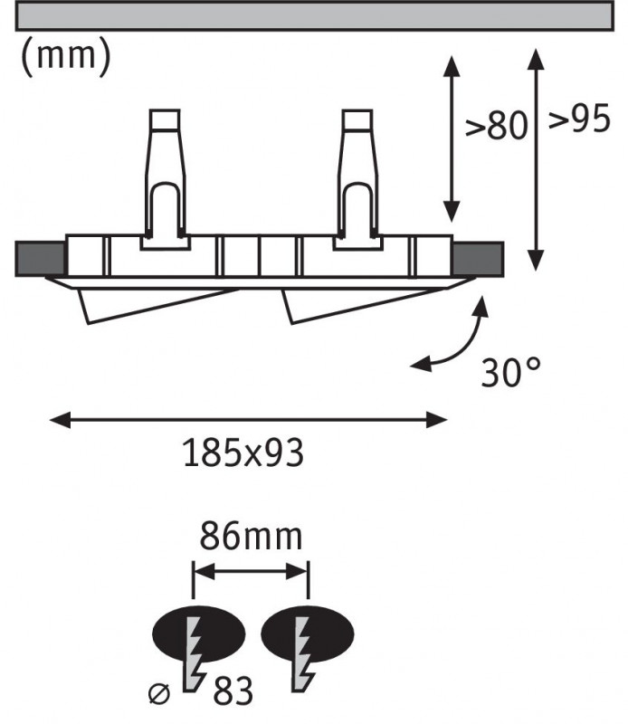 Влагозащищенный светильник Paulmann 93676