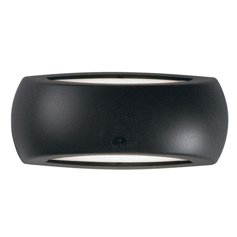 Уличный настенный светильник Ideal Lux Francy-1 AP1 Nero 123752