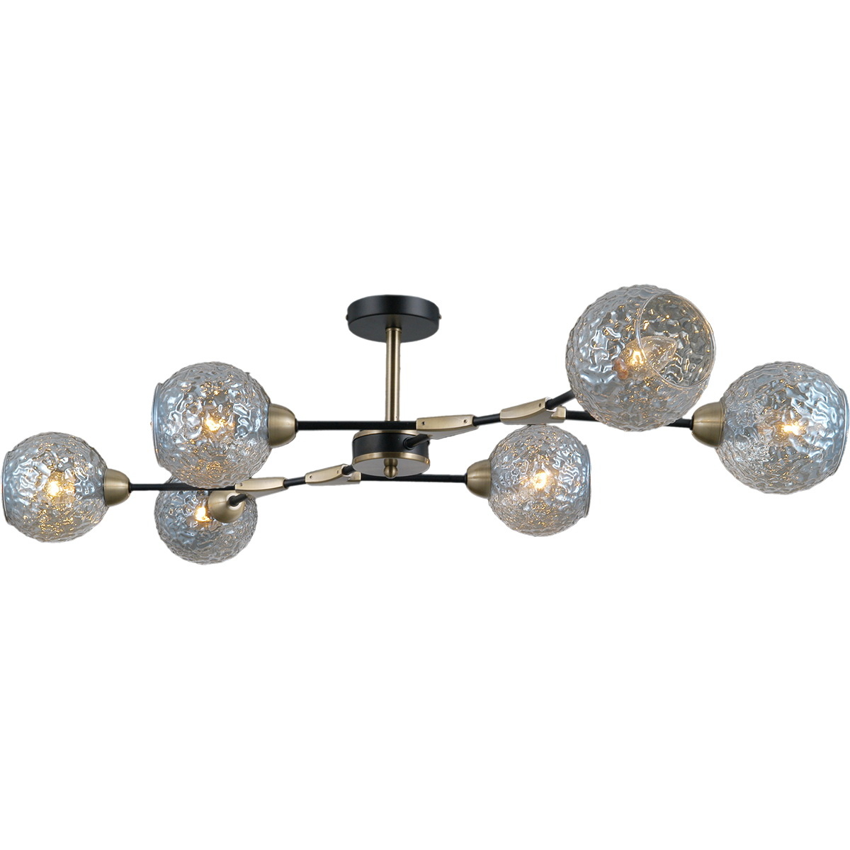 Люстра на штанге Illumico IL0253-6CSQ-79 BK AB