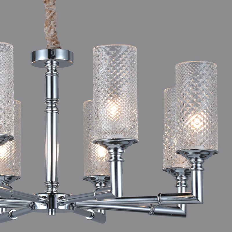 Подвесная люстра Illumico IL8683-8P-10 CR