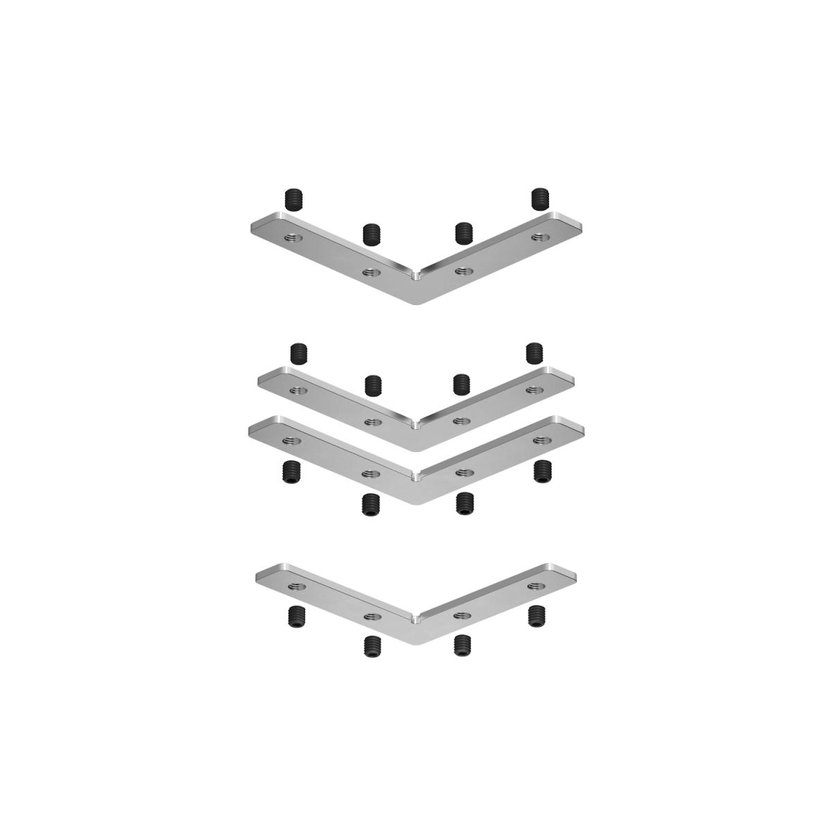 Комплект угловых соединителей трека Denkirs SMART SLOTT TR2019-AL