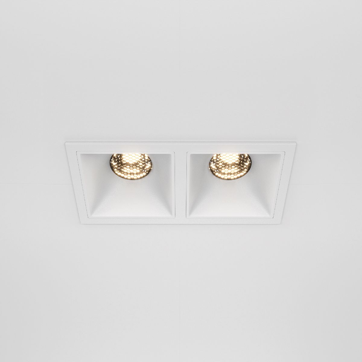 Встраиваемый светильник Maytoni Technical Alfa LED DL043-02-10W3K-SQ-W