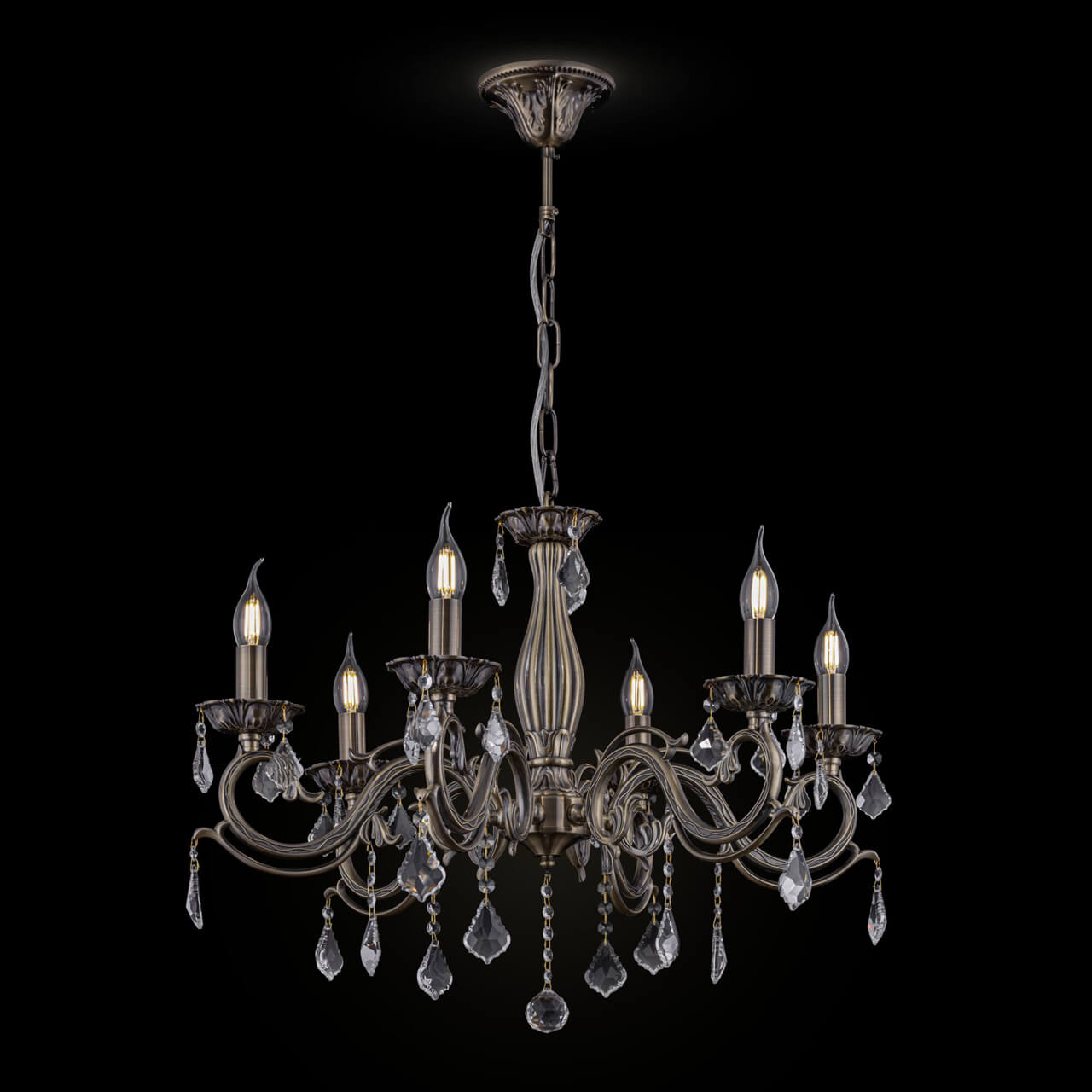 Подвесная люстра Maytoni Bronze RC245-PL-06-R