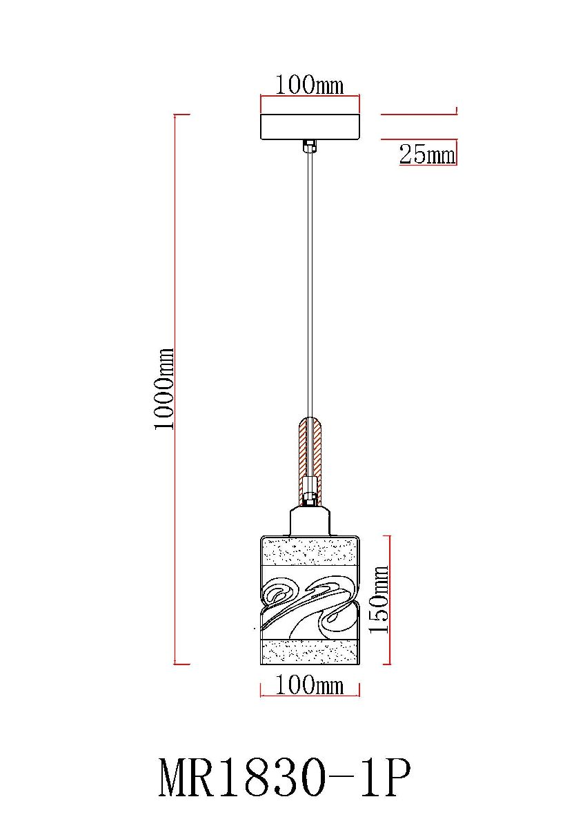 Подвесной светильник MyFar Olivia MR1830-1P