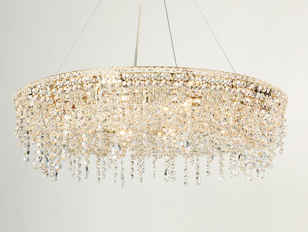 Подвесная люстра Newport 10910+2/S gold М0067686