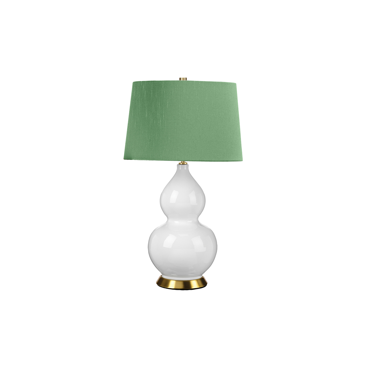 Настольная лампа зеленая Elstead Lighting ISLA-AB-TL-GREEN