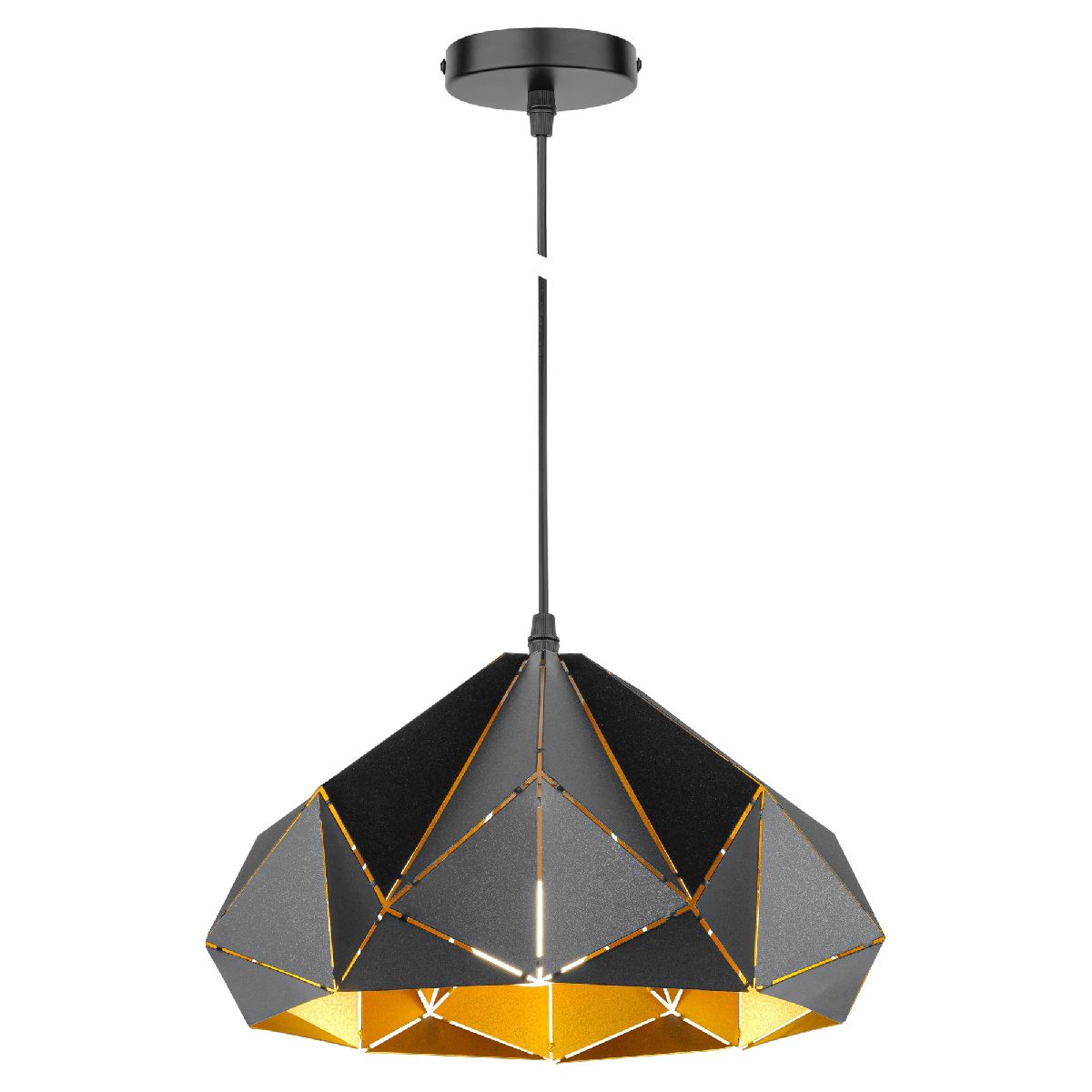 Подвесной светильник AM Group AM325 BK+GL