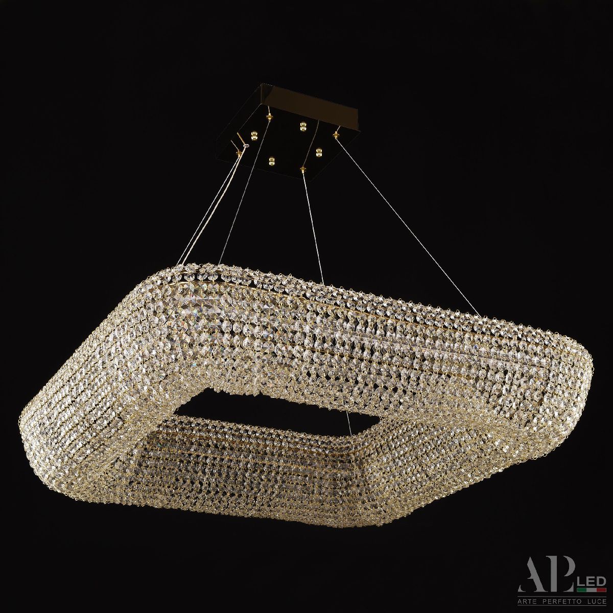 Подвесная люстра Arte Perfetto Luce Rimini S504.0.80.A.4000.Gold