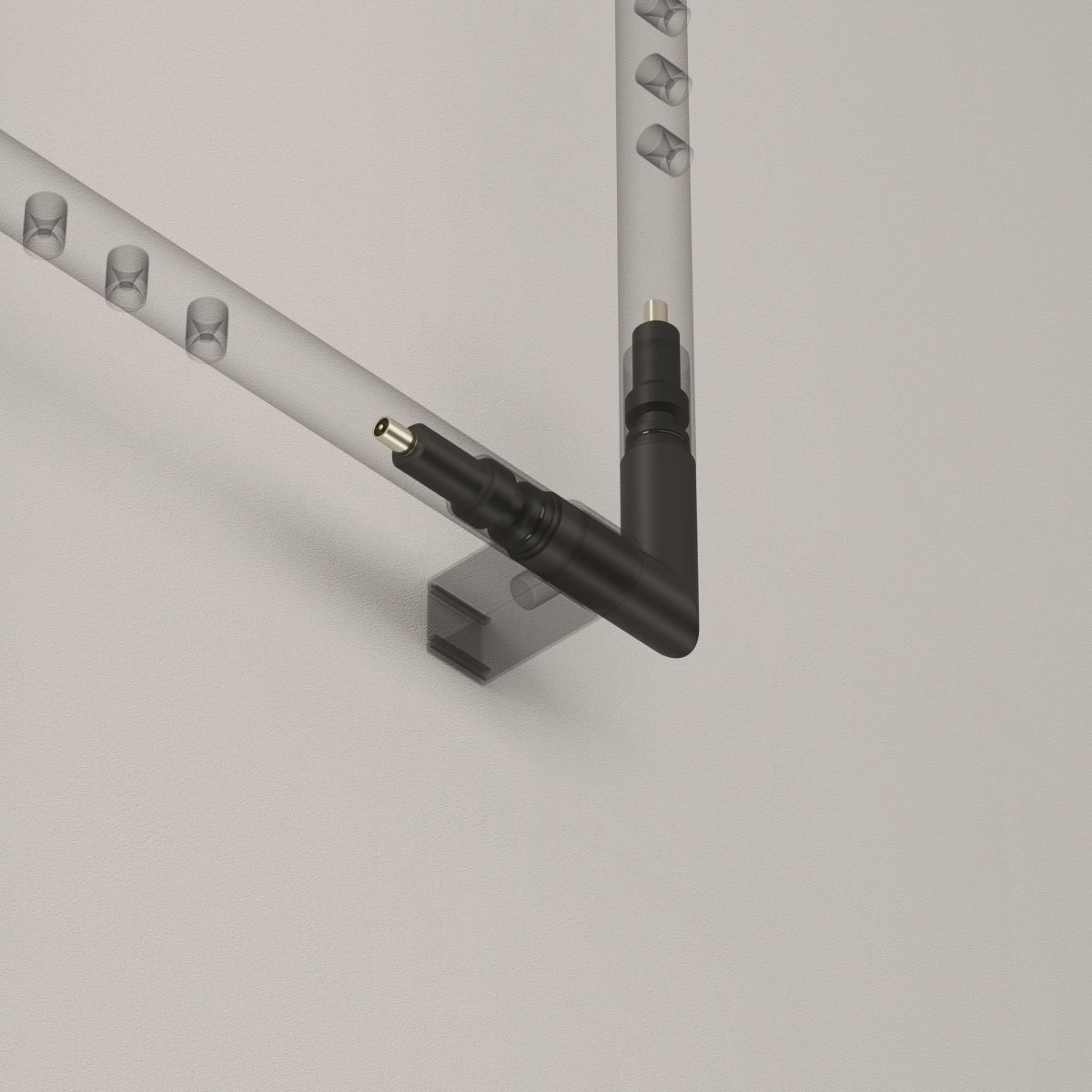 L-образный коннектор для штанговой системы Maytoni Axity CA006EC-B