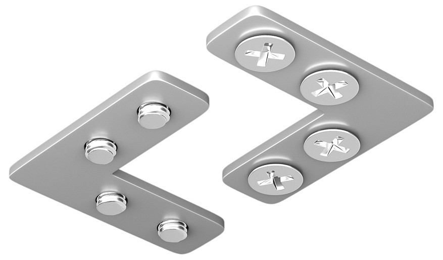 Соединитель угловой (2 шт.) Hesby Lighting ElDeko HSBL_0075