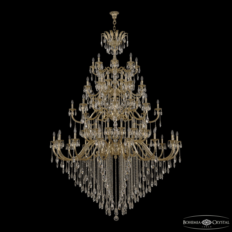 Подвесная люстра Bohemia Ivele Crystal Verona 72118/32+16+16+8/755/4D B G Y3