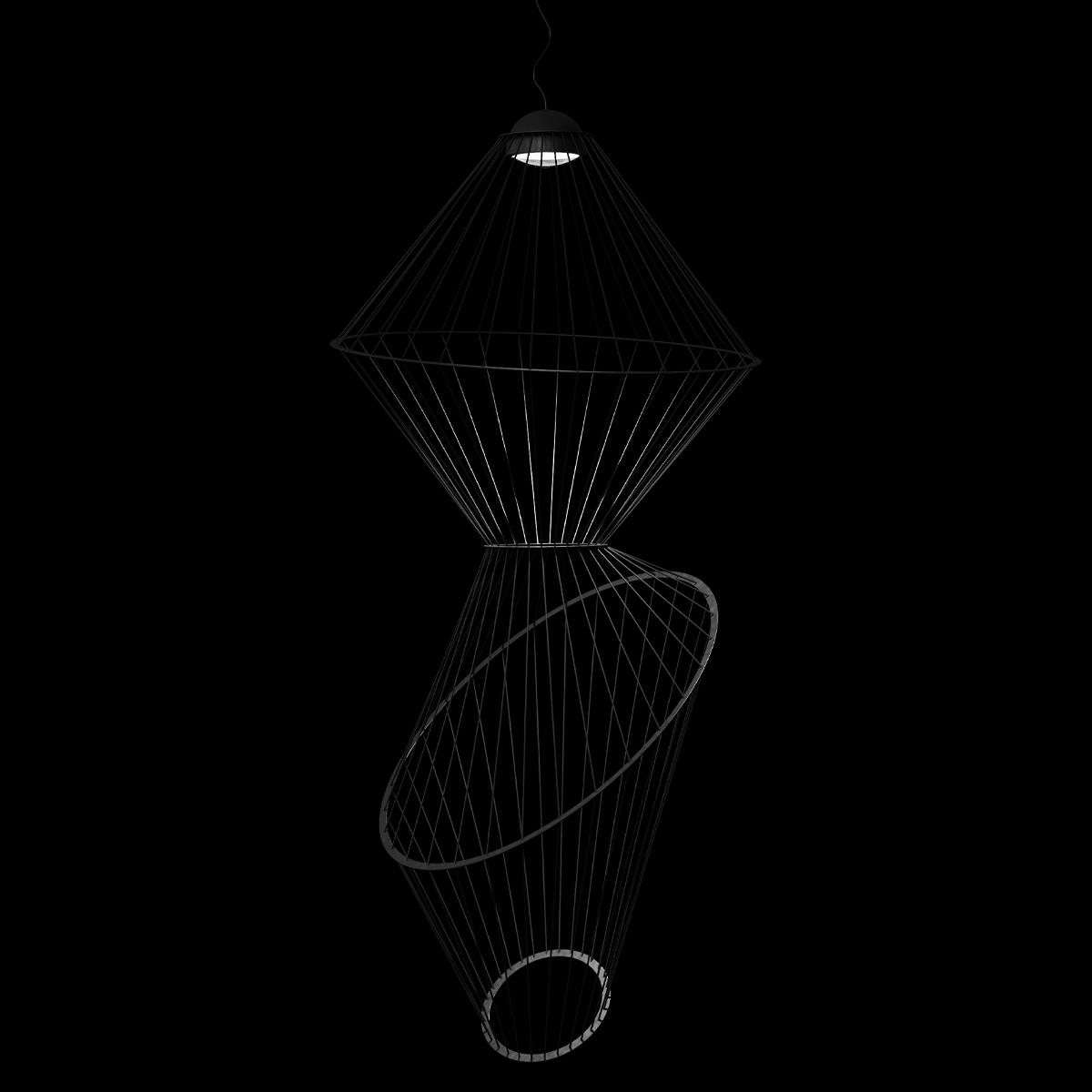 Подвесная люстра Loft IT Beam 10292/B Black