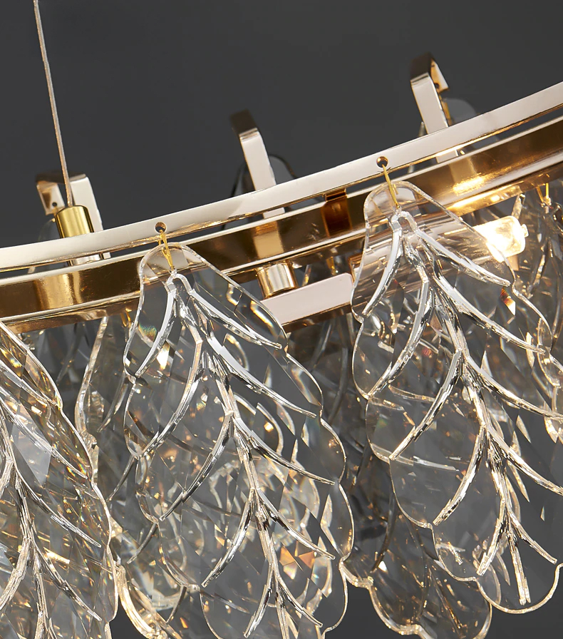 Подвесная люстра Delight Collection D8011P/R-1000 gold/smoky