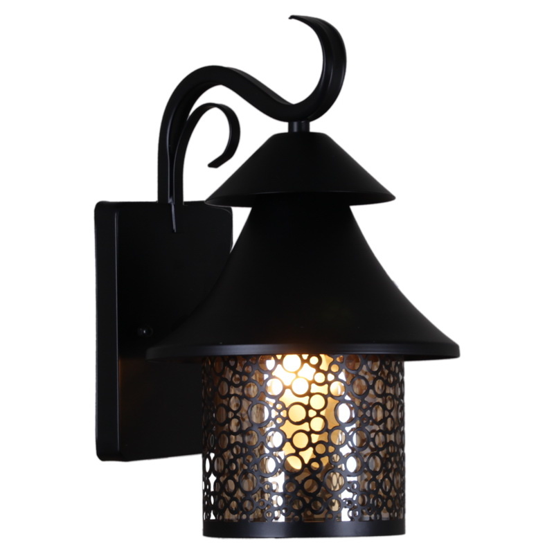 Уличный настенный светильник Reluce 08291-9.2-001U BK