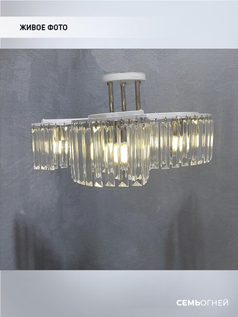 Потолочная люстра Wedo Light Iveya WD3549/6C-WT-CR-CL