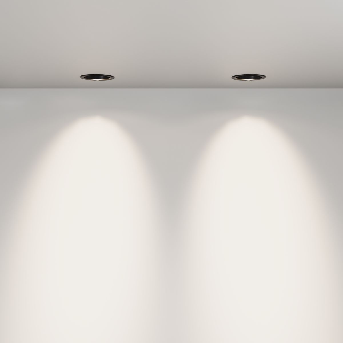 Встраиваемый светильник Maytoni Lens DL105-12W4K-B