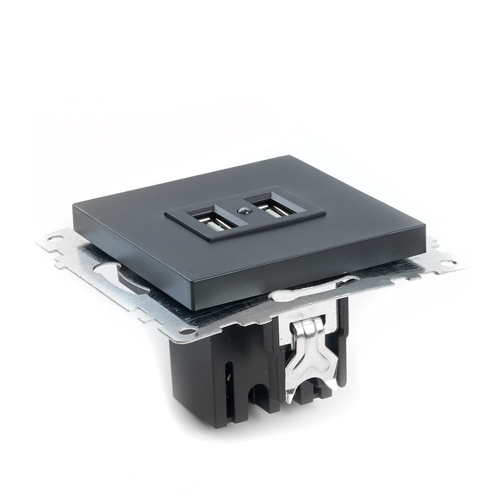 Розетка USB 2-местная Stekker Катрин 39616