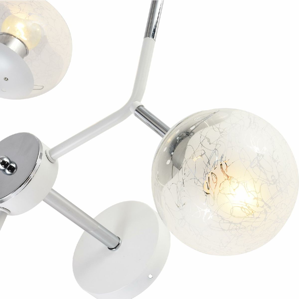 Люстра на штанге Reluce 11358-0.3-06B WH+CR