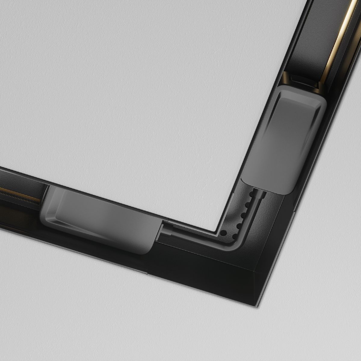 Коннектор угловой встраиваемый Maytoni Radity TRA084CL-12B