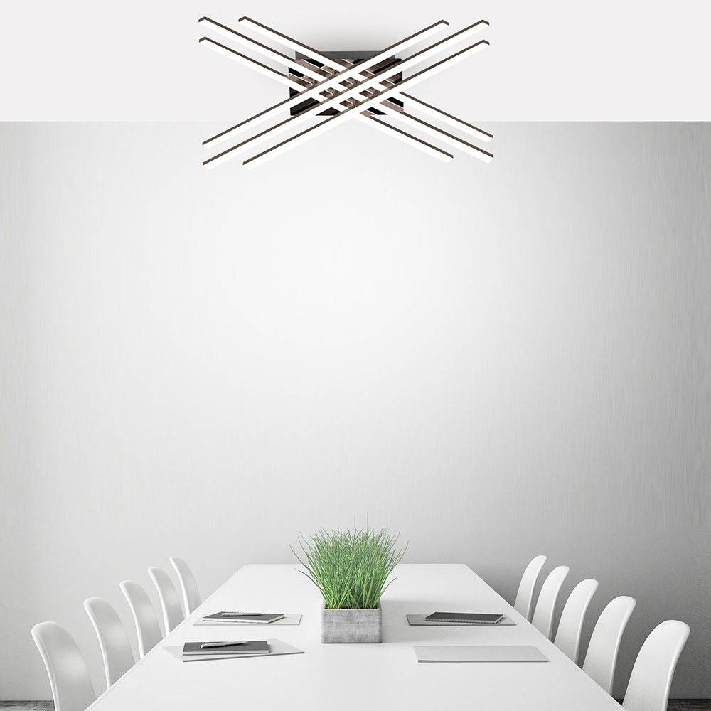 Потолочная люстра светодиодная Zumaline CROSS PL99829-6