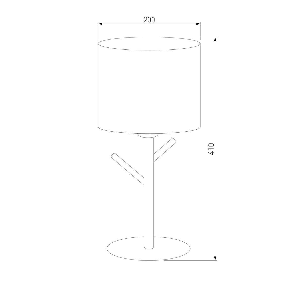 Настольная лампа TK Lighting 5571 Albero White