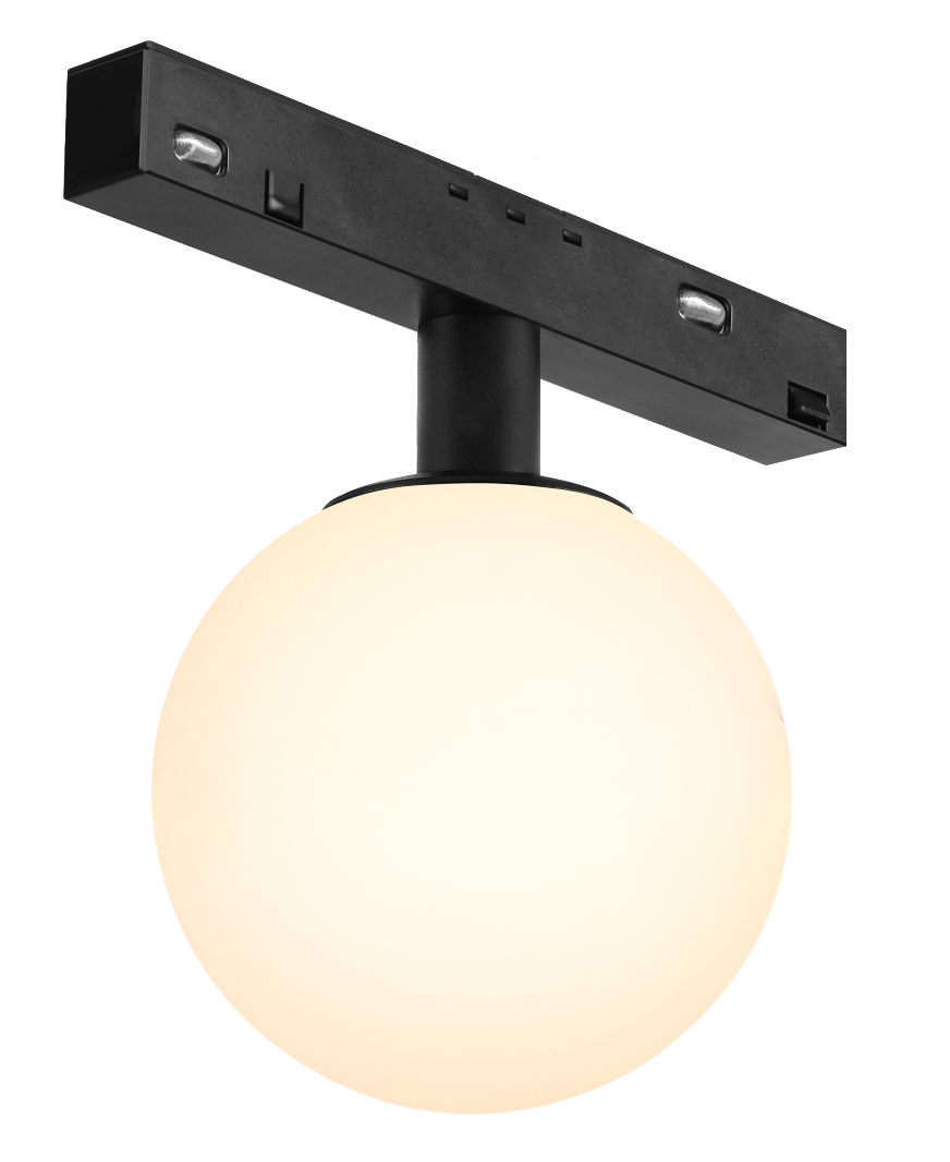 Трековый магнитный светильник iLedex Vision 4822-016-D120-6W-340DG-3000K-BK