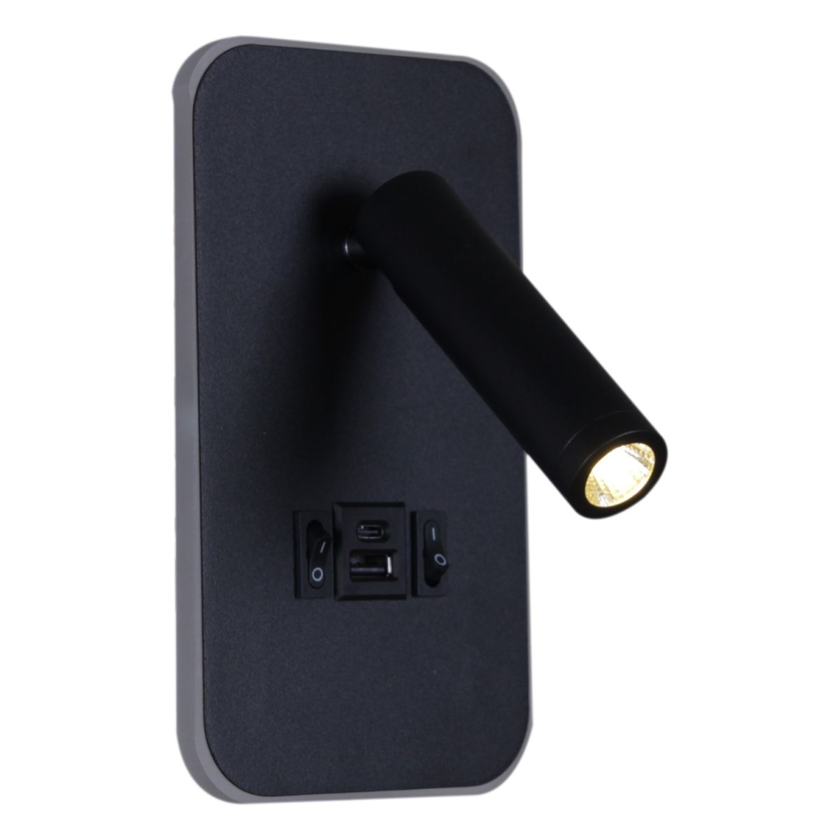 Спот Reluce 86204-9.2-001KT LED12W+USB BK