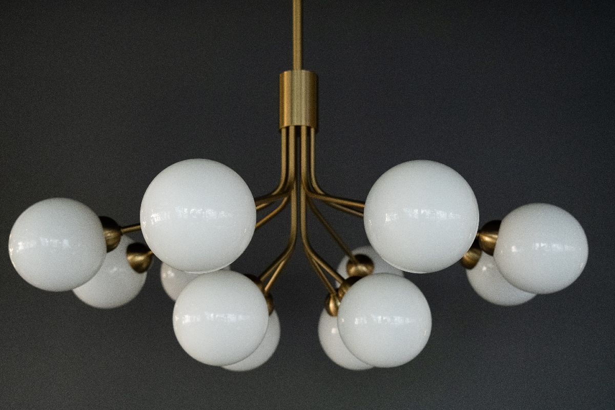 Люстра на штанге Milosh Tendence Lola 0856CL-12CO