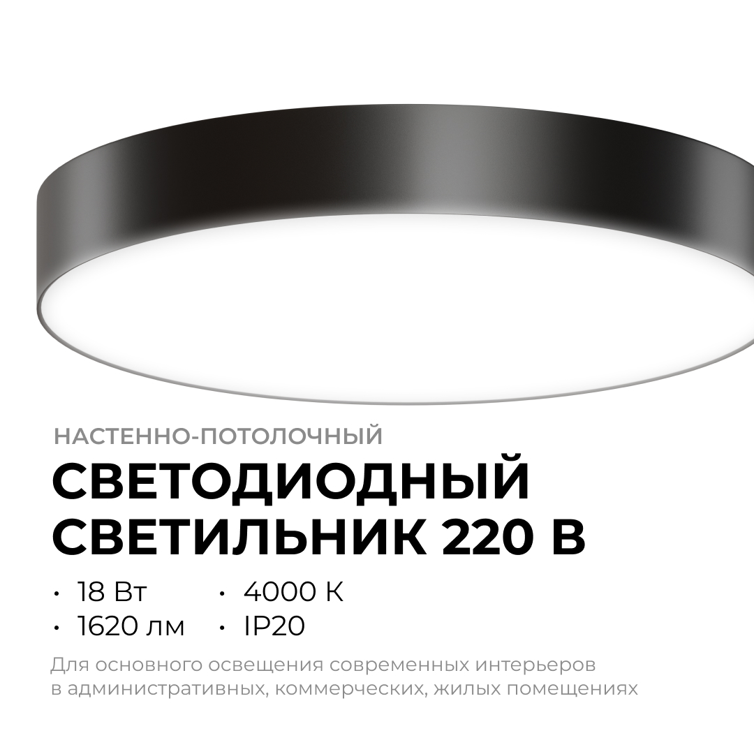 Накладной светильник Apeyron Min 18-157