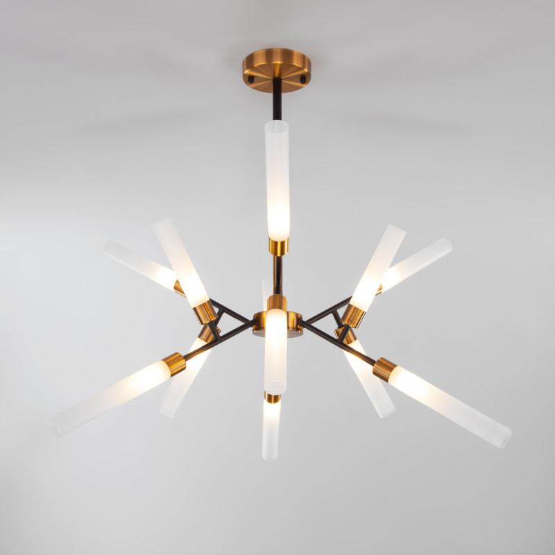 Люстра на штанге Eurosvet 70120/12 черный