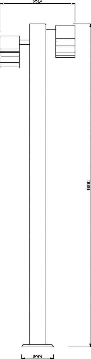 Ландшафтный светильник Deko-Light Zilly 733063