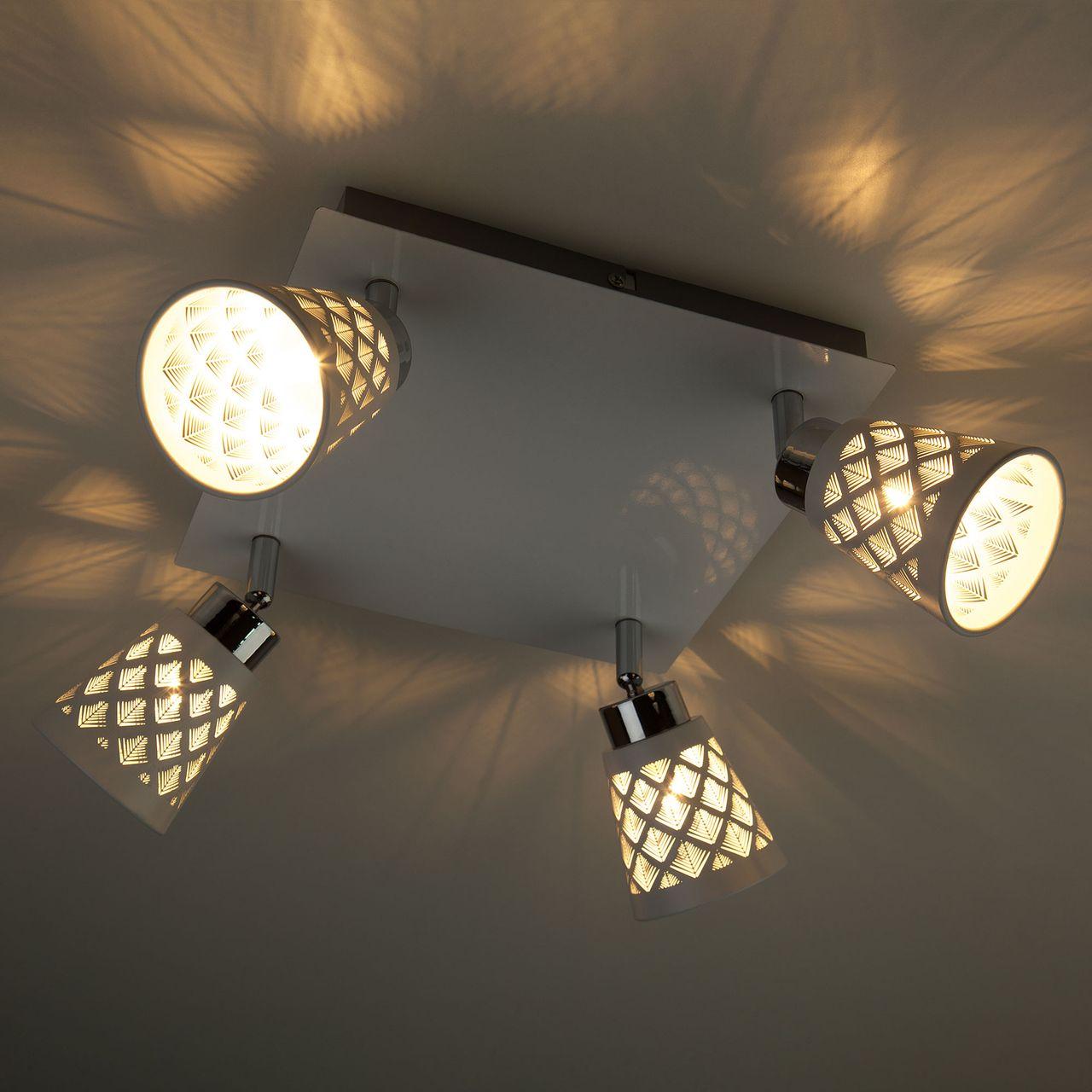 Спот Eurosvet Snowy 20060/4 белый