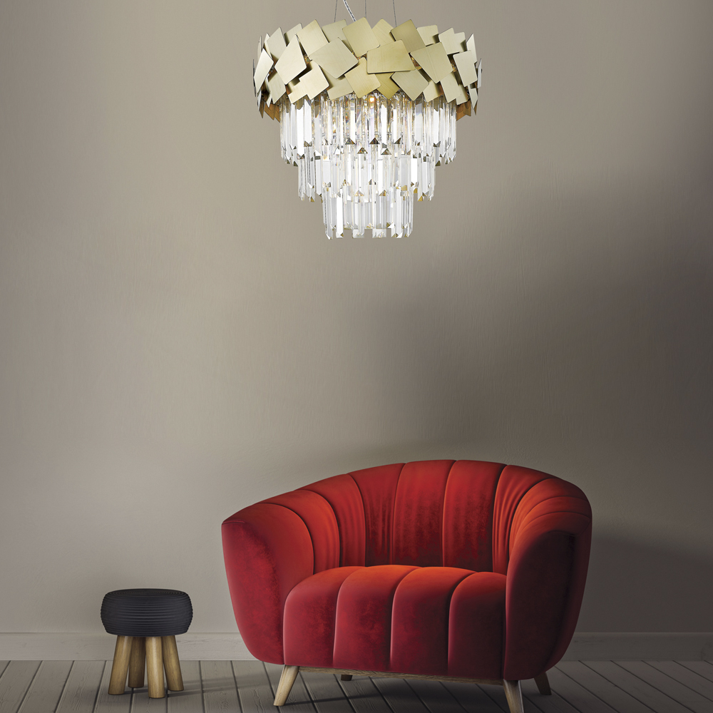 Подвесная люстра Zumaline Quasar P0506-06A-F4E3