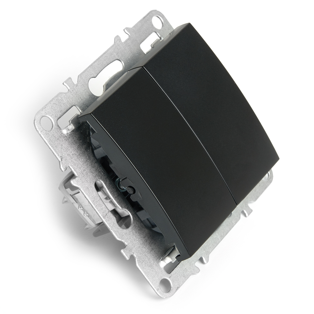 Выключатель 2-клавишный Stekker Эрна PSW10-9104-03 49149