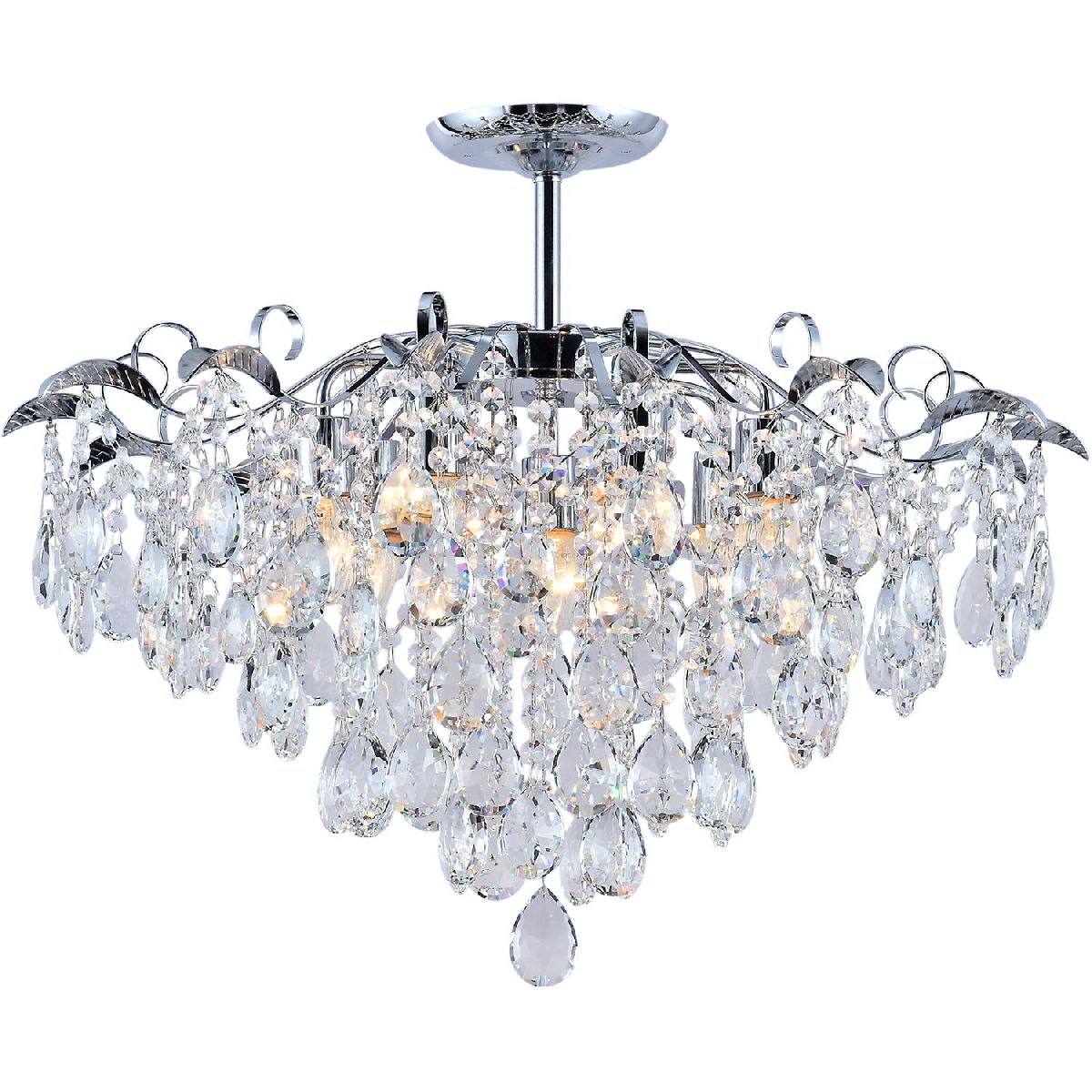 Люстра на штанге Reluce 04053-0.3-07 CR