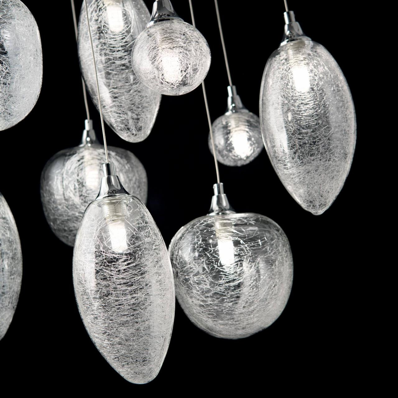 Подвесная люстра Ideal Lux Baco SP10 Cromo 199795