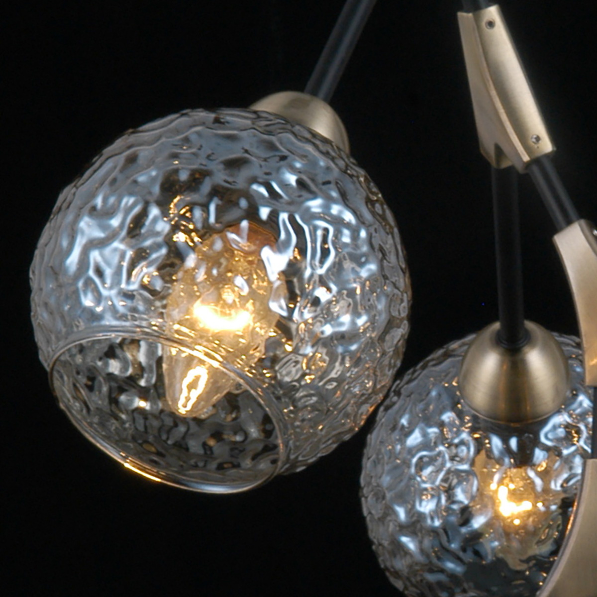 Люстра на штанге Illumico IL0263-5PSQ-79 BK AB