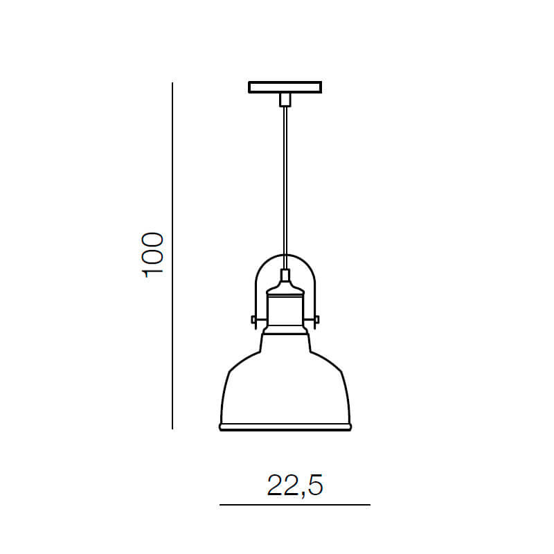 Подвесной светильник Azzardo Darling 1 AZ2409